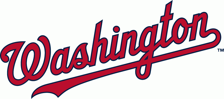Washington Nationals 2011-Pres Wordmark Logo t shirts DIY iron ons v2